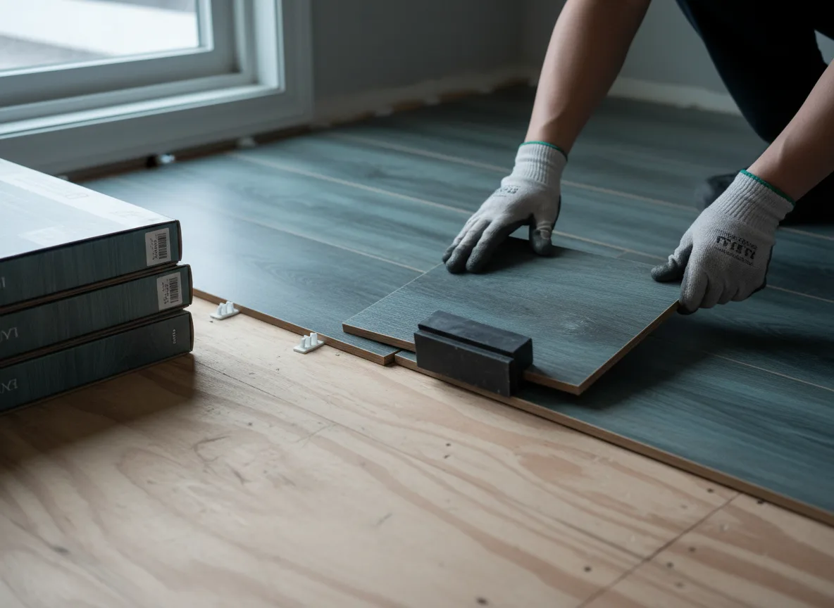 Luxury Vinyl Plank Installation company in Mekinock, ND